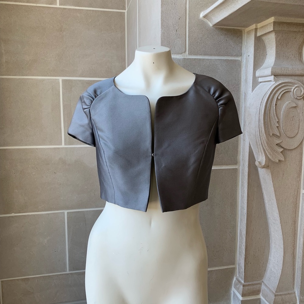 Escada Silk Crop Jacket